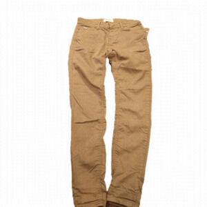 STRADIVARIUS Europe Woman's Pants, Slim Fit, Taupe, Cotton Sz 4